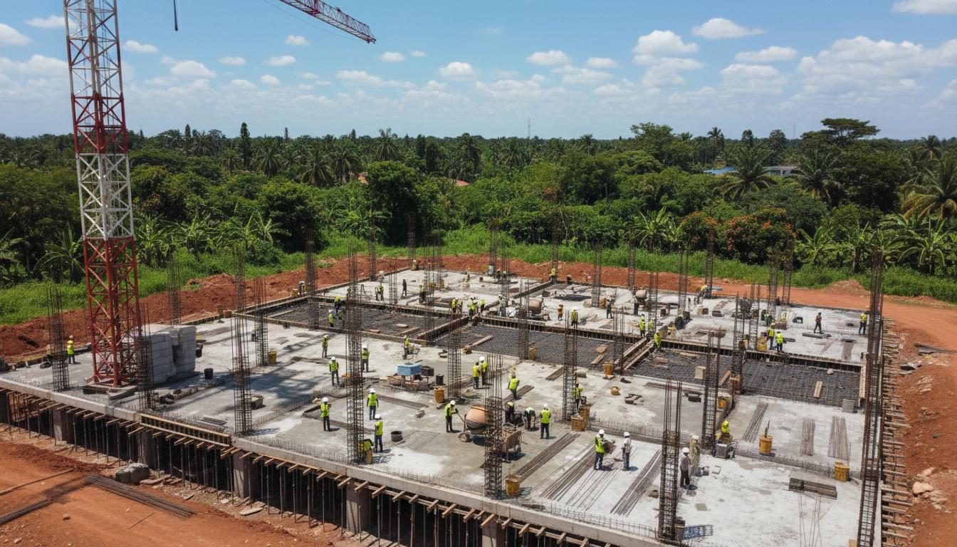 Canteiro de obras X-OBRAS